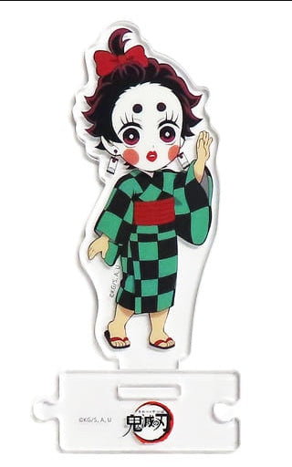 Tanjirou Kamado Sumiko / Shironeuri Demon Slayer Kimetsu no Yaiba Infinite Train Edition / Red-light District Edition Character Emaki Cafe in ufotable Cafe x Machi Asobi CAFE Draw down Random Acrylic Stand A Connected Characters Red-light District Edition