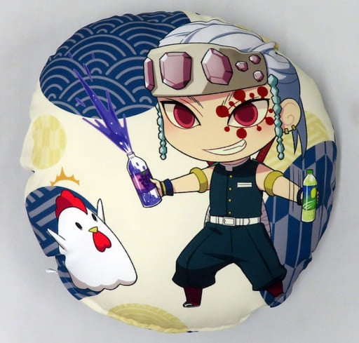 Cushion/Dakimakura/Body individual item Tengen Uzui Original Cushion Demon Slayer Kimetsu no Yaiba x Lawson Smartphone Stamp Rally 10 Stamp Lottery Bonus