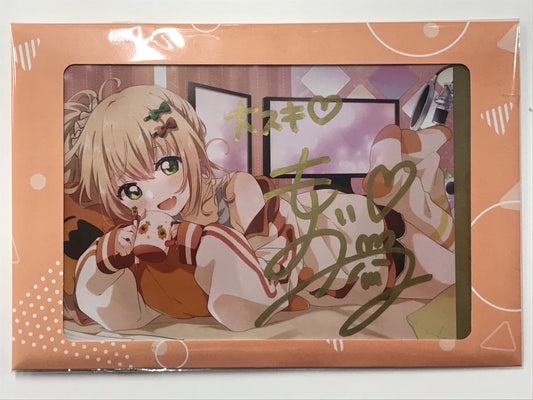 hololive hololive birthday commemoration 2022 Handwritten Signatureed postcard Momosuzu Nene