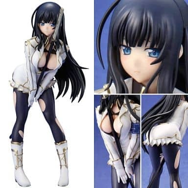 Chara-Ani figure Ikaruga Senran Kagura raw figure using new milk material