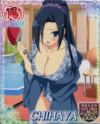 HOBBY STOCK Anime Trading Card/L RARE/Senran Kagura NewWave G Burst Real Card NW059 L RARE Chihaya