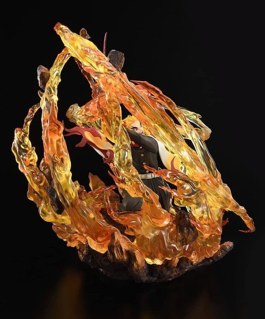 Bell Fine Figure Kyoujurou Rengoku DX Ver. Demon Slayer Kimetsu no Yaiba 1/8 Pre-painted PVC Figure