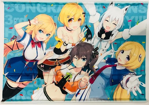 Cover hololive Summer Festival Horizontal B2 Tapestry hololive 1st Generation