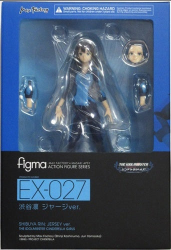 Max Factory figma EX-027 THE IDOLM@STER CINDERELLA GIRLS Rin Shibuya Jersey ver. Figure Max Factory Wonder Festival 2015 Summer/Wonder Festival 2015 Summer