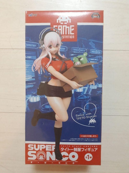 Super Sonico Taito uniform figure from Japan Rare Taito limited