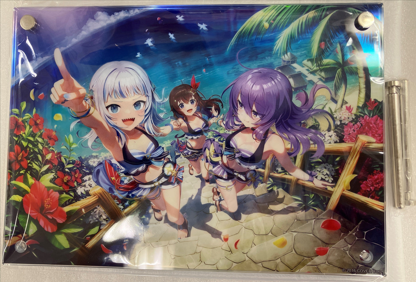 hololive hololive hololive Summer 2023 Main Visual Mirror Acrylic Panel Summer Comic 102 Comic Market 102/Comiket 102