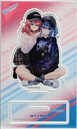 Cover hololive×MOLLY.ONLINE collaboration acrylic stand miComet Sakura Miko Hoshimachi Suisei