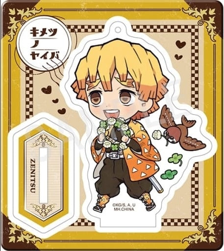 Megahouse Zenitsu Agatsuma Demon Slayer Kimetsu no Yaiba Retro Acrylic Stand Outing Edition