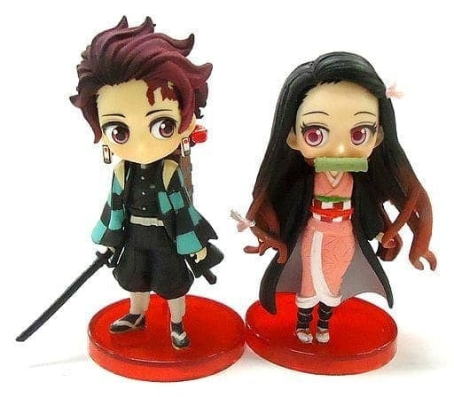 Banpresto figure box and accessories missing Tanjirou Kamado Nezuko Kamado Demon Slayer Kimetsu no Yaiba Q posket Jump 50th anniversary service for all applicants