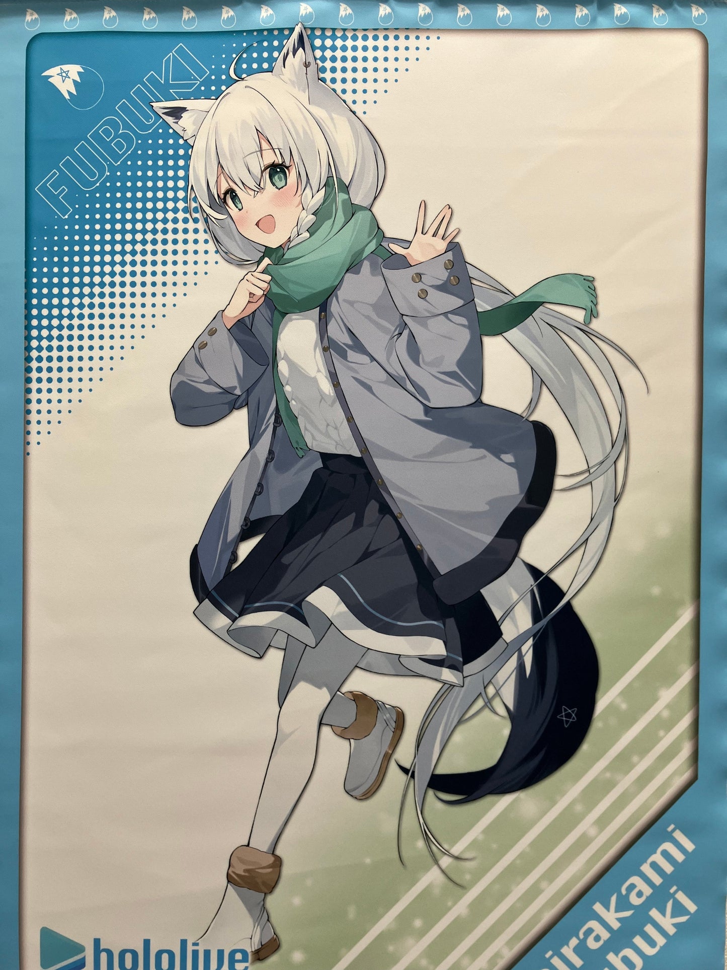 Cover hololive×MOLLY.ONLINE Tapestry Shirakami Fubuki