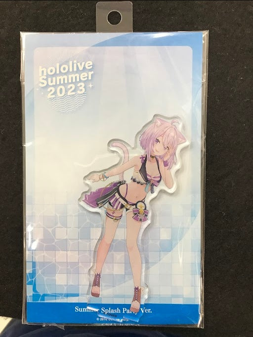 hololive hololive hololive Summer 2023 3D Acrylic Stand Summer Splash Party ver. Nekomata Okayu