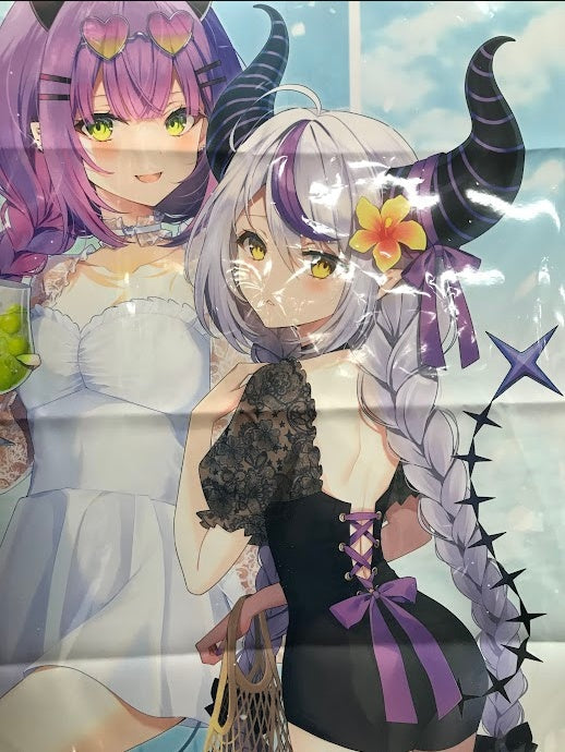 Misanga hololive B2W Suede Tapestry Tokoyami Towa Laplus Darknesss Mucha Misanga Comic Market 100/Comiket 100