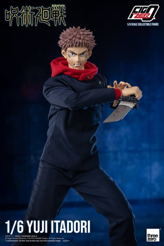 threezero / Good Smile Company Figure Yuuji Itadori Jujutsu Kaisen Sorcery Fight 1/6 Action Figure