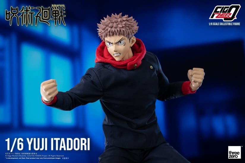 threezero / Good Smile Company Figure Yuuji Itadori Jujutsu Kaisen Sorcery Fight 1/6 Action Figure