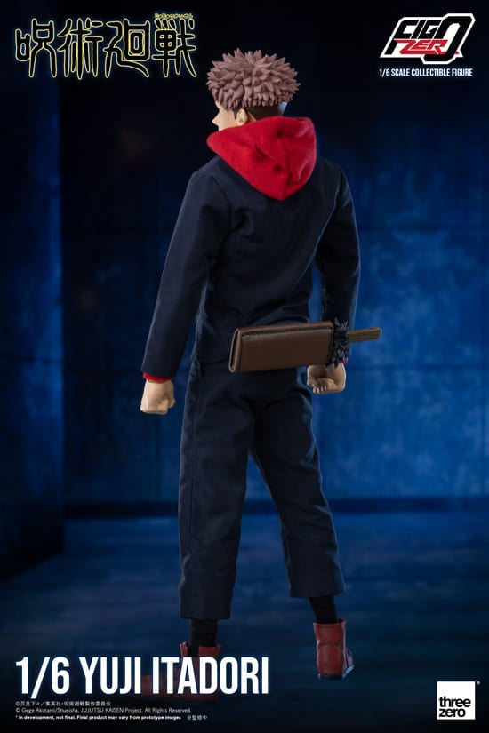 threezero / Good Smile Company Figure Yuuji Itadori Jujutsu Kaisen Sorcery Fight 1/6 Action Figure