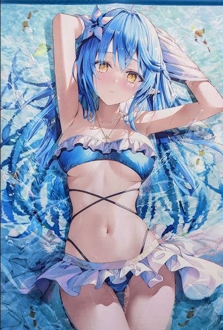 Rin Yuu hololive Swimsuit Lamy 2022 B1 Tapestry Yukihana Lamy Rin Yuu Comic Market 100/Comiket 100