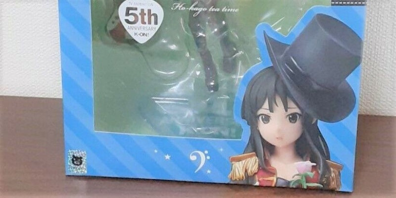 Animaru K-on! Mio Akiyama 5th Anniversary HTT 1/8 PVC Figure Import From Japan