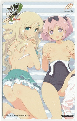 Marvelous AQL Senran Kagura Burst -Guren Girls- Sofmap Bonus Telephone Card