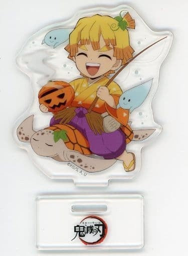 Zenitsu Agatsuma Demon Slayer Kimetsu no Yaiba x ufotable Cafe / Machi Asobi CAFE Halloween Event 2022 Random Acrylic Stand B