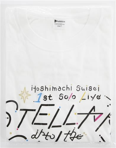 hololive hololive Hoshimachi Suisei 1st Solo Live STELLAR into the GALAXY T-Shirt Hoshimachi Suisei Hoshimachi Suisei 1st Solo Live STELLAR into the GALAXY