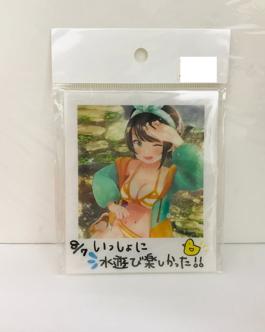 hololive hololive Birthday Celebration 2021 Summer Memories with Subaru Cheki-style Acrylic Card Ozora Subaru B