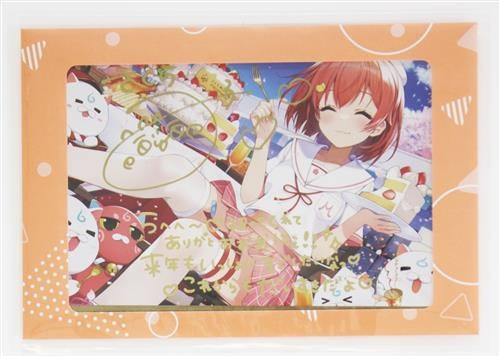 hololive hololive Birthday Anniversary 2023 Handwritten Signatureed Postcard with Foil Stamped Copy Message Sakura Miko