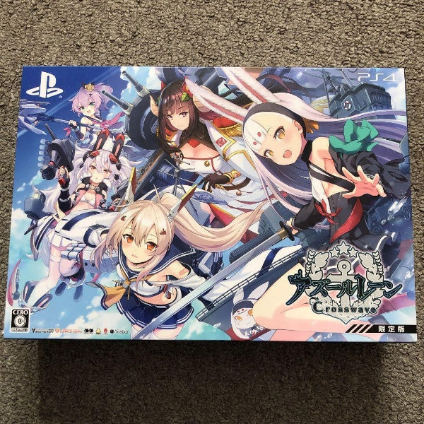 Azur Lane Crosswave Limited Edition Game PS4 Sony PlayStation 4 Japan import