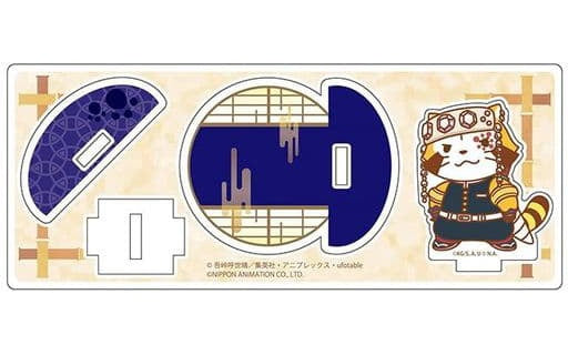 Content Seed Tengen Uzui Rascal ver. Swing Acrylic Stand Demon Slayer Kimetsu no Yaiba x Rascal the Raccoon