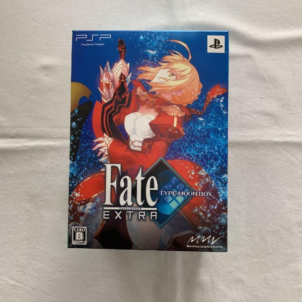 SONY PSP Fate Extra Limited Type Moon Box w/ figma Visual Works Soundtrack