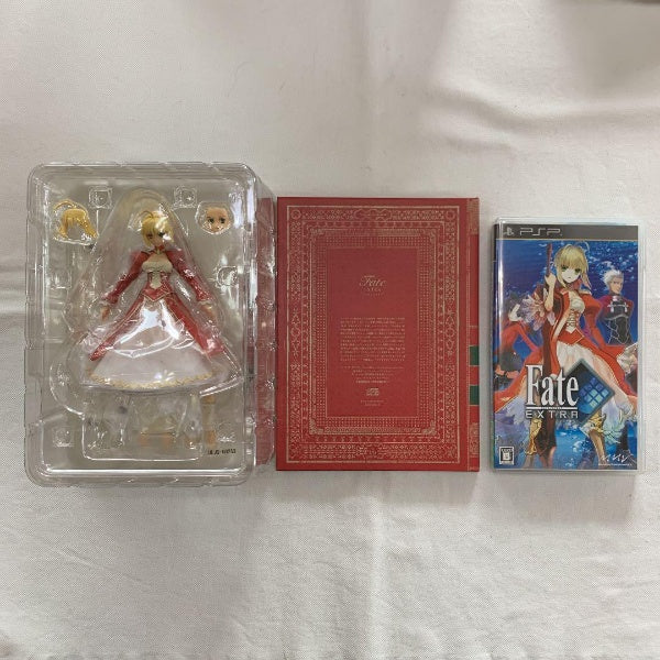 SONY PSP Fate Extra Limited Type Moon Box w/ figma Visual Works Soundtrack