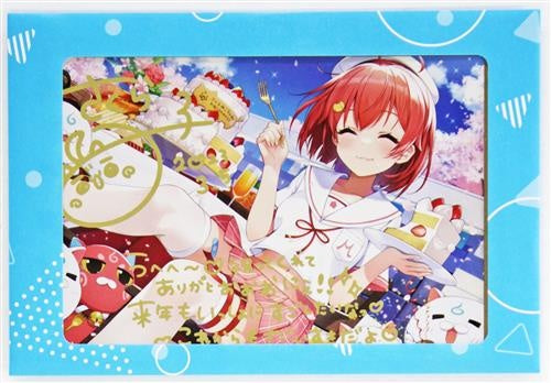 hololive Hololive Hololive Birthday Anniversary 2023 Foil Stamped Copy Sign Postcard with Message Sakura Miko