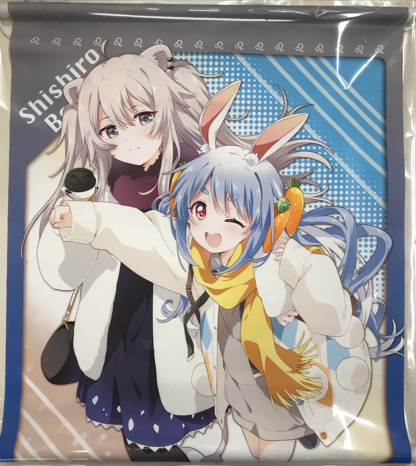 Cover hololive×MOLLY.ONLINE Collaboration Tapestry Pekora Usada Shishiro Botan