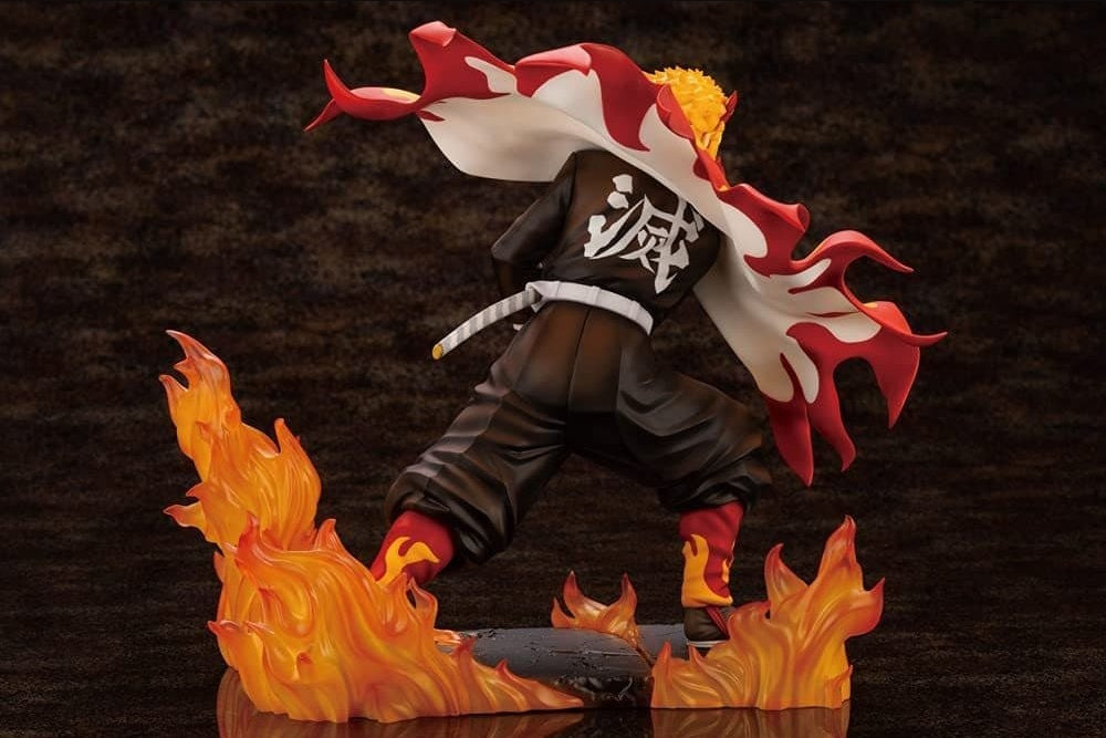 Kotobukiya Kotobukiya figure with benefits ARTFX J Kyoujurou Rengoku Demon Slayer Kimetsu no Yaiba 1/8 PVC painted finished product Kotobukiya shop limited