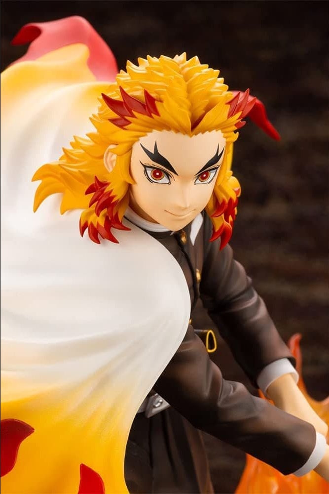 Kotobukiya Kotobukiya figure with benefits ARTFX J Kyoujurou Rengoku Demon Slayer Kimetsu no Yaiba 1/8 PVC painted finished product Kotobukiya shop limited