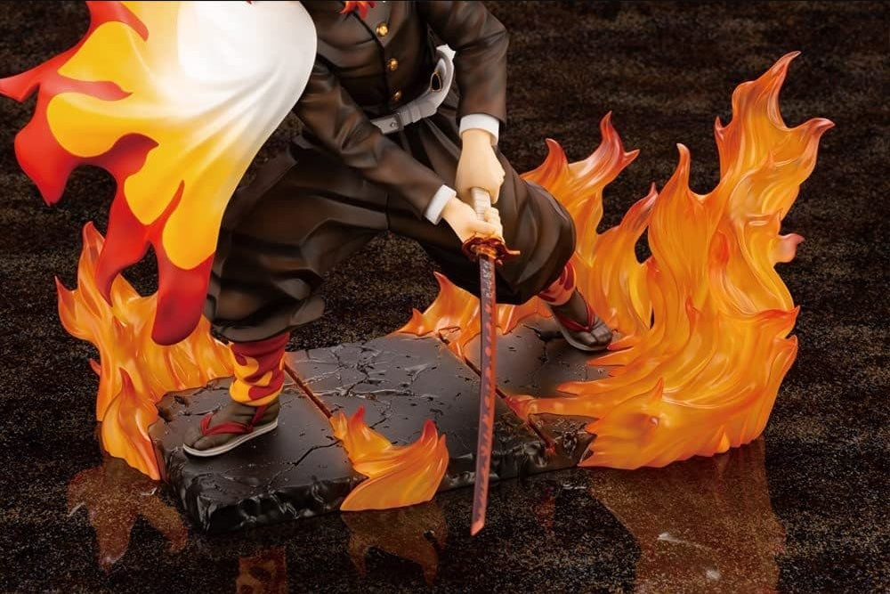 Kotobukiya Kotobukiya figure with benefits ARTFX J Kyoujurou Rengoku Demon Slayer Kimetsu no Yaiba 1/8 PVC painted finished product Kotobukiya shop limited