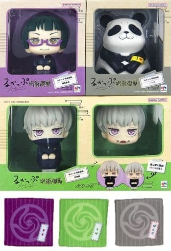 Megahouse figure with bonus Rukappu Zenin Maki Toge Inumaki Panda set Jujutsu Kaisen Sorcery Fight Premium Bandai Limited
