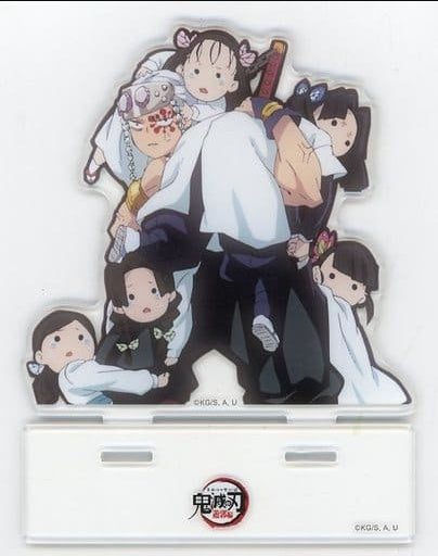 Tengen Uzui Flocked Caught Acrylic Stand Demon Slayer Kimetsu no Yaiba Yukaku Hen x ufotable Cafe x Machi Asobi CAFE