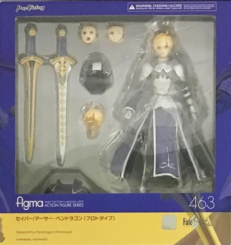 Max Factory figma 463 Fate/Grand Order Saber/Arthur Pendragon Prototype Figure Max Factory