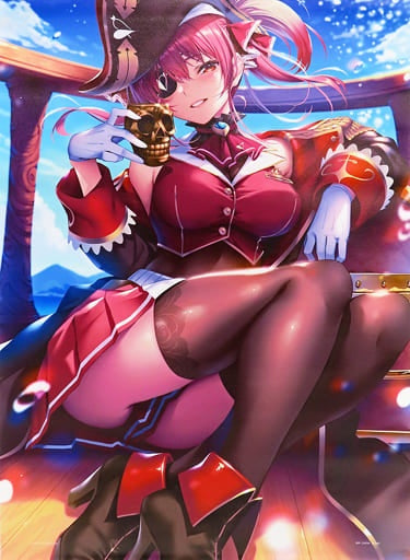 BANDAI SPIRITS Tapestry Houshou Marine Canvas A2 Tapestry Ichiban Kuji Virtual YouTuber Hololive Houshou Marine Award