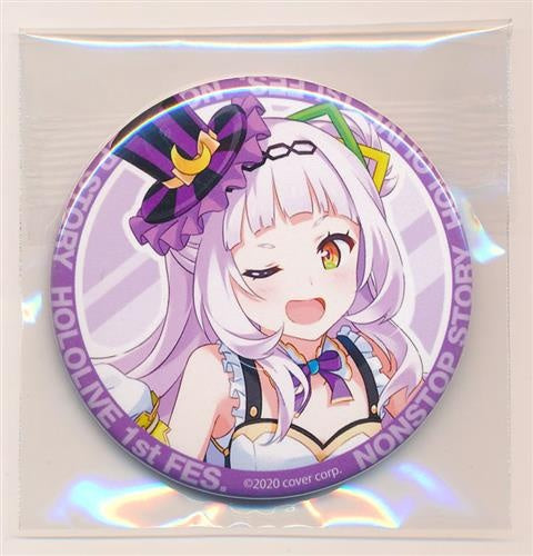 hololive hololive nonstop tin badge Murasaki Shion hololive 1st fes. nonstop story hololive 1st fes. nonstop story