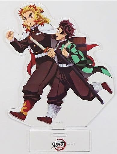 ufotable / Aniplex individual item Tanjirou Kamado Kyoujurou Rengoku newly drawn acrylic stand Blu-ray / DVD TV animation Demon Slayer Kimetsu no Yaiba Infinite Train Volume 1 ufotable purchase privilege