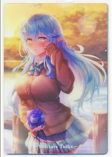 Bandai hololive hololive ERROR SPECIAL CHOCO WAFERS metallic placard Yukihana Lamy Yukihana Lamy