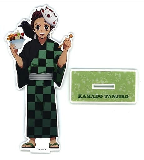 Bandai Namco Amusement Tanjirou Kamado Big Acrylic Stand Demon Slayer Kimetsu no Yaiba Festival Biyori -