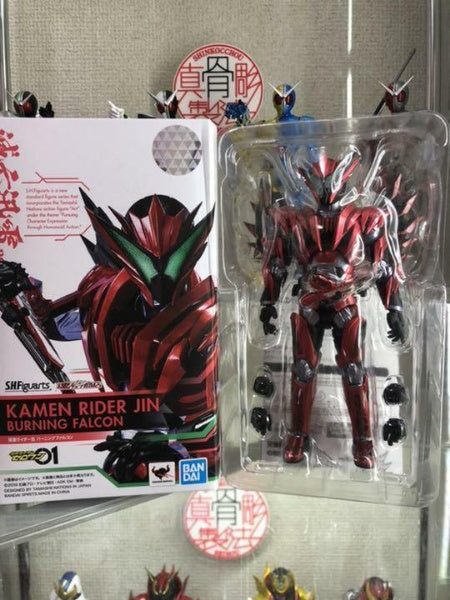 S.H.Figuarts Kamen Rider Jin Burning Falcon Figure Premium BANDAI Japan