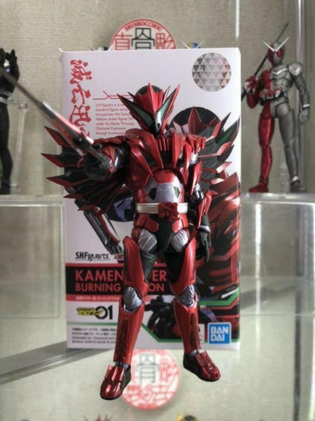 S.H.Figuarts Kamen Rider Jin Burning Falcon Figure Premium BANDAI Japan