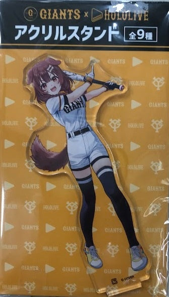 Legs hololive x Yomiuri Giants acrylic stand Inugami Korone