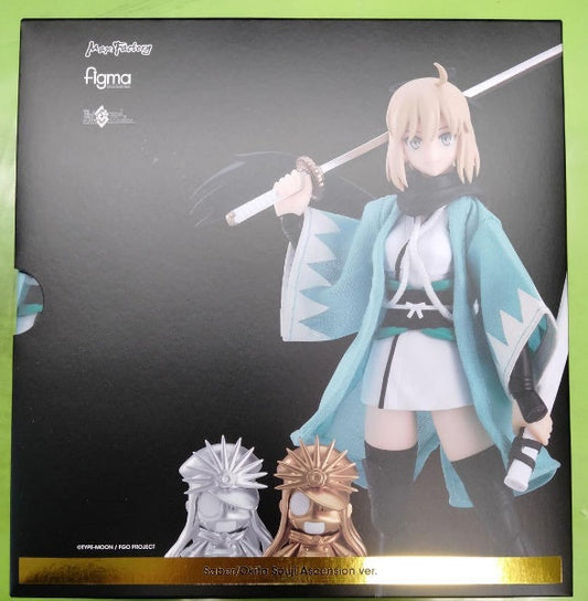 figma Fate Grand Order Saber Souji Okita Ascension ver Figure 521-DX Max Factory