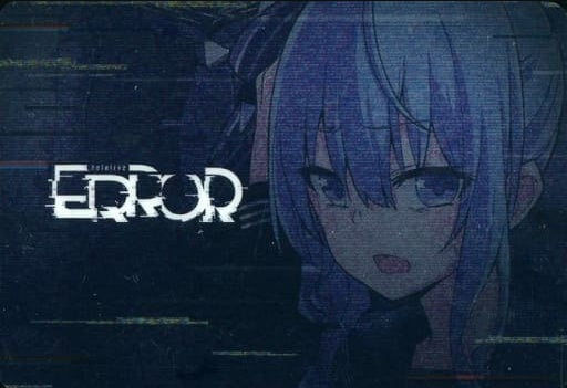 Bandai Chara Card Nanase Furukawa (Suisei Hoshimachi) "Virtual YouTuber Hololive hololive & hololive ERROR Metallic Pass Collection"