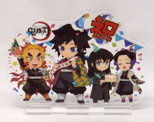 Assembly Acrylic Stand Demon Slayer Kimetsu no Yaiba x ufotable cafe Giyuu Tomioka Birthday Festival 2021 Made-to-Order Limited