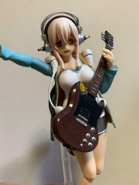 Figma Super Sonico 169 Tiger Hoodie Version Nitro Max Factory Action Figure